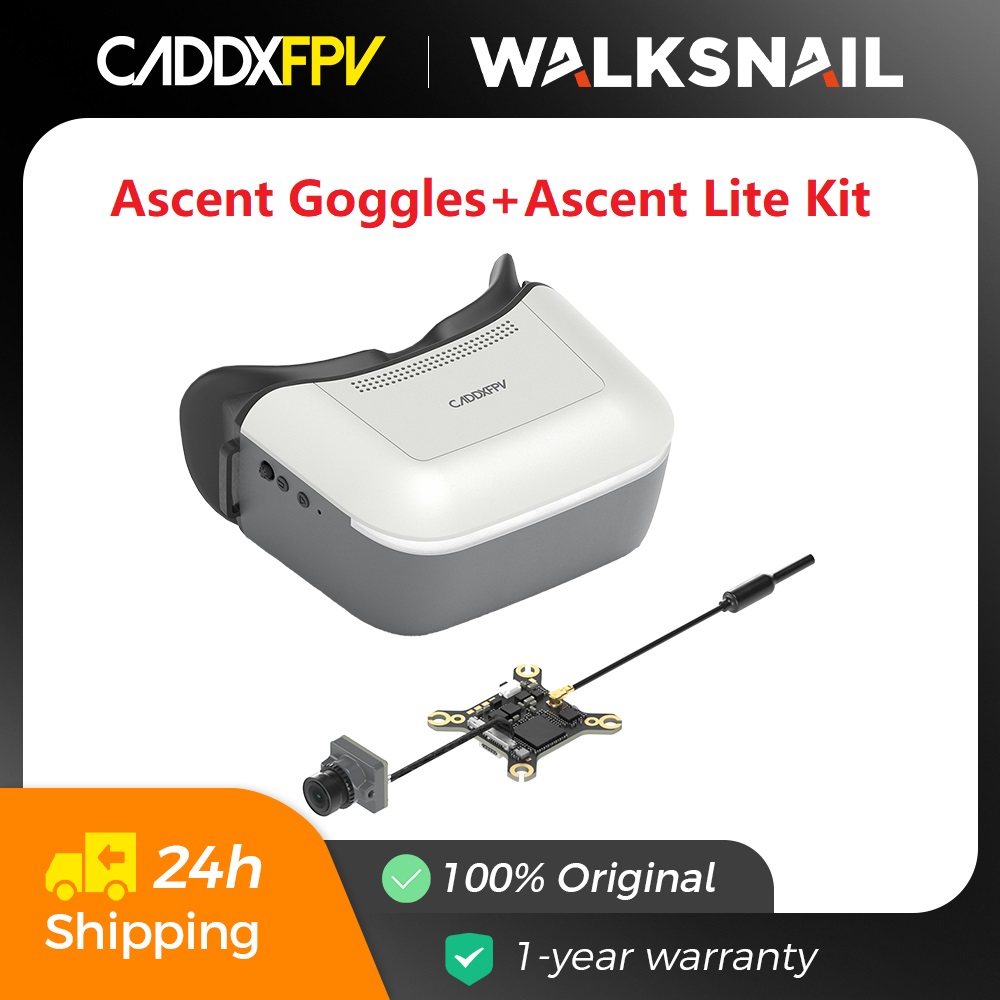 Skyzone Cobra X V2 Fpv Goggles - CADDXFPV WALKSNAIL Ascent lunettes FPV lunettes