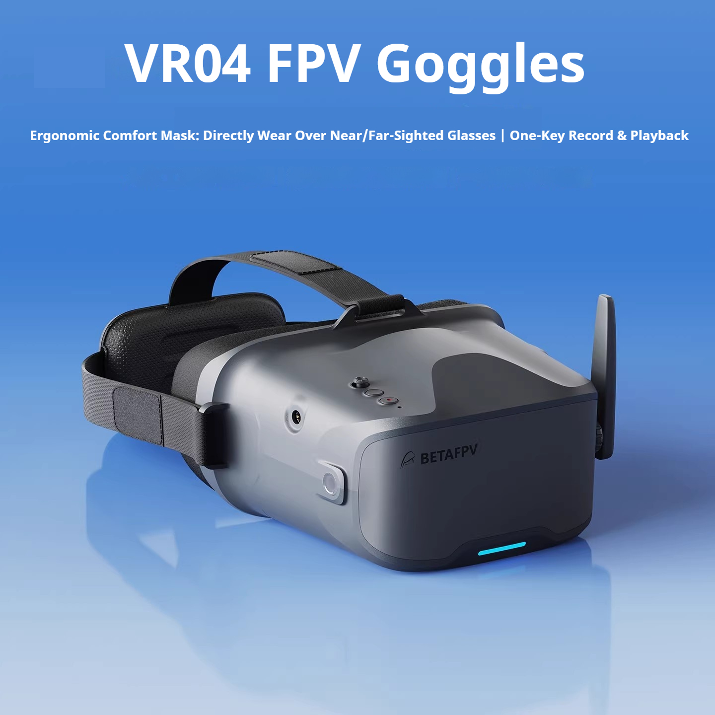 Skyzone Cobra X V2 Fpv Goggles - Lunettes FPV BETAFPV VR04, écran analogique