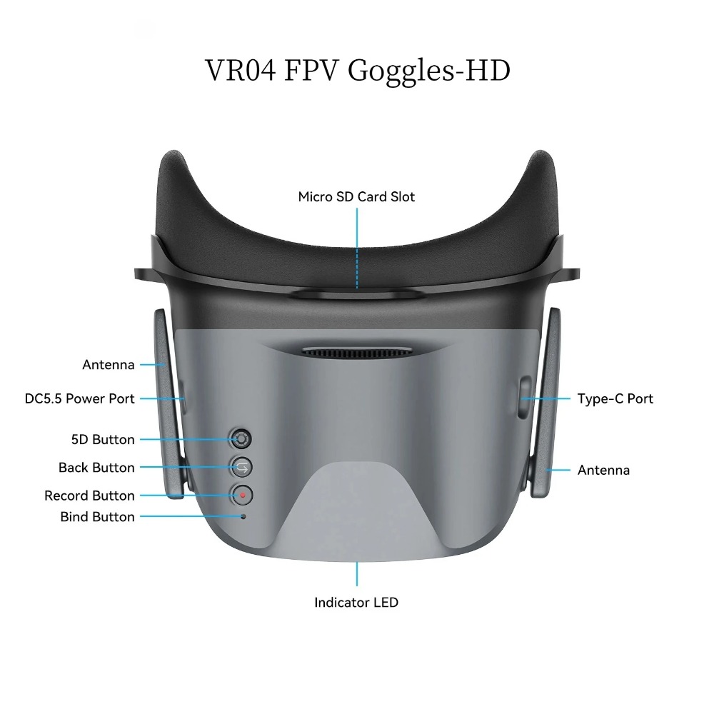 NOUVEAU BETAFPV VR04 Lunettes  - Skyzone Cobra X V2 Fpv Goggles avis et prix